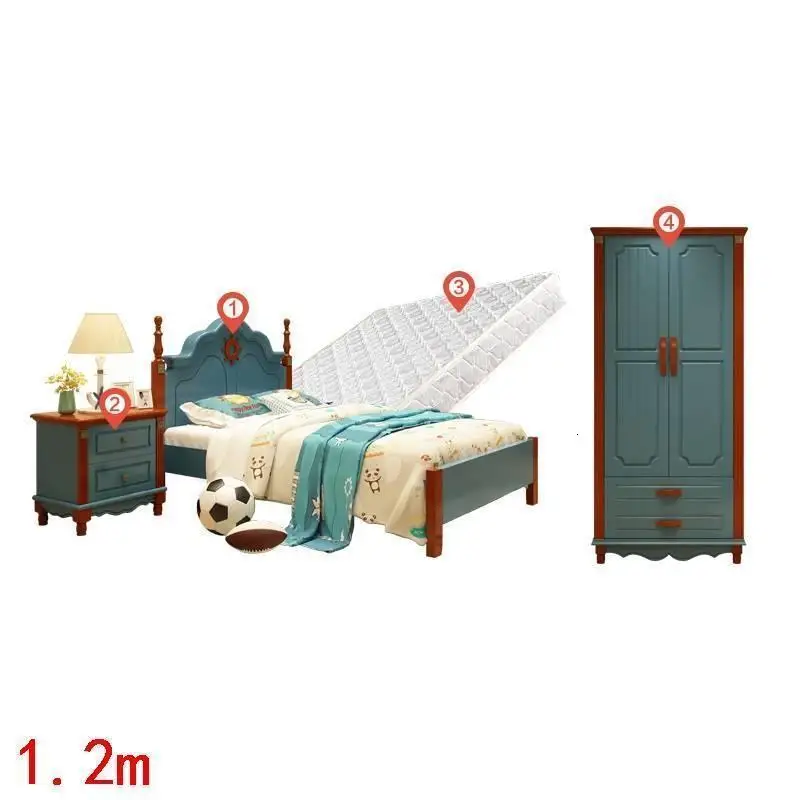 Детские Гнездо Кама Kinderbedden Mebles Infantiles Letto деревянный De Dormitorio дерево горит Enfant Muebles Спальня мебель детская кровать - Цвет: Number 1