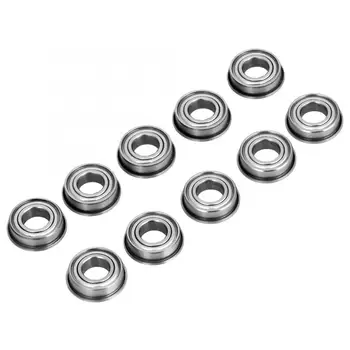 

10pcs F688-ZZ Double Shielded Flanged Deep-groove Ball Bearings 8 x16x5mm