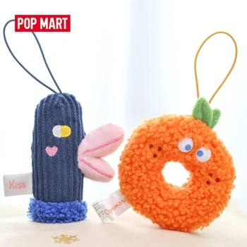 

POP MART Letter Lab polyester A-Z words Plush toys series Blind box Action Figure Birthday Gift Kid Toy figure free shipping