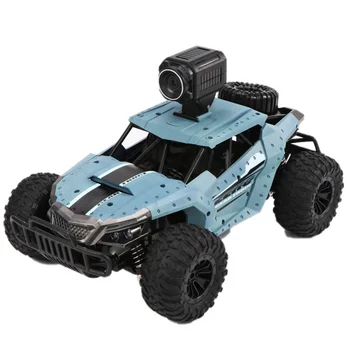 

25KM/H Electric High Speed Racing RC Car with WiFi FPV 1:18 Radio Remote Control Climb Off-Road Buggy Trucks Toys,Blue 720P Came