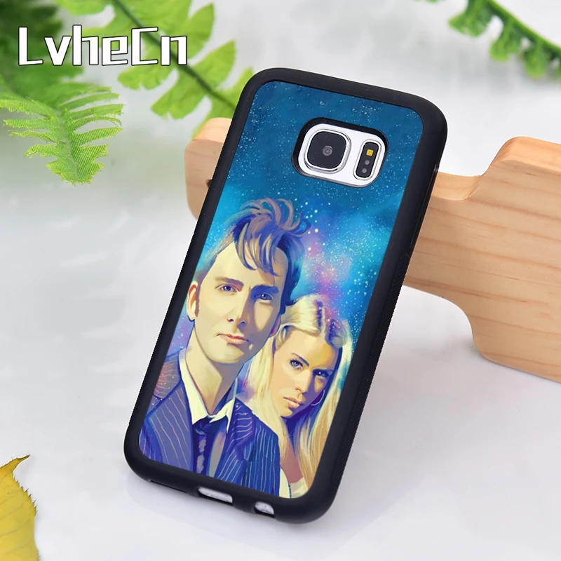 LvheCn десятый Доктор и Роза Тайлер Dr Who чехол для телефона samsung Galaxy S9 S8 S10 Plus Lite S6 S7 Edge