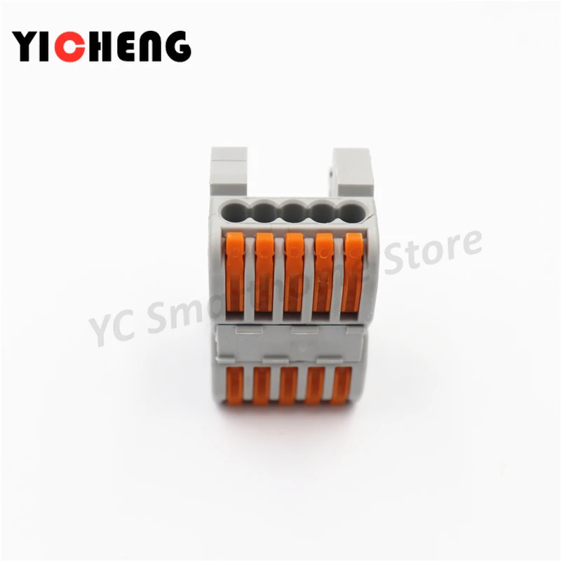 1 шт. быстроразъемный соединитель рельсового типа вместо клеммной колодки