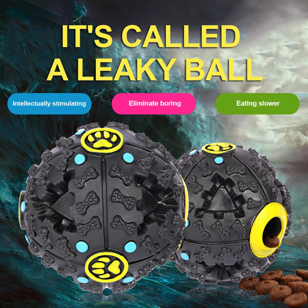 

2020 New Pet Dog Weirdly Called Leaking Food Ball High-quality Pet Dog Cat Toy Funny Training Plastic Toy