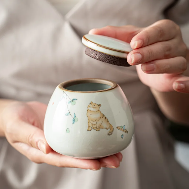 Ceramics Ash Urn Sealed Cremation Funeral Ashes Keepsake Small Animals Pet Dog Cat Memorial Suitable Home Fireplaces Burial