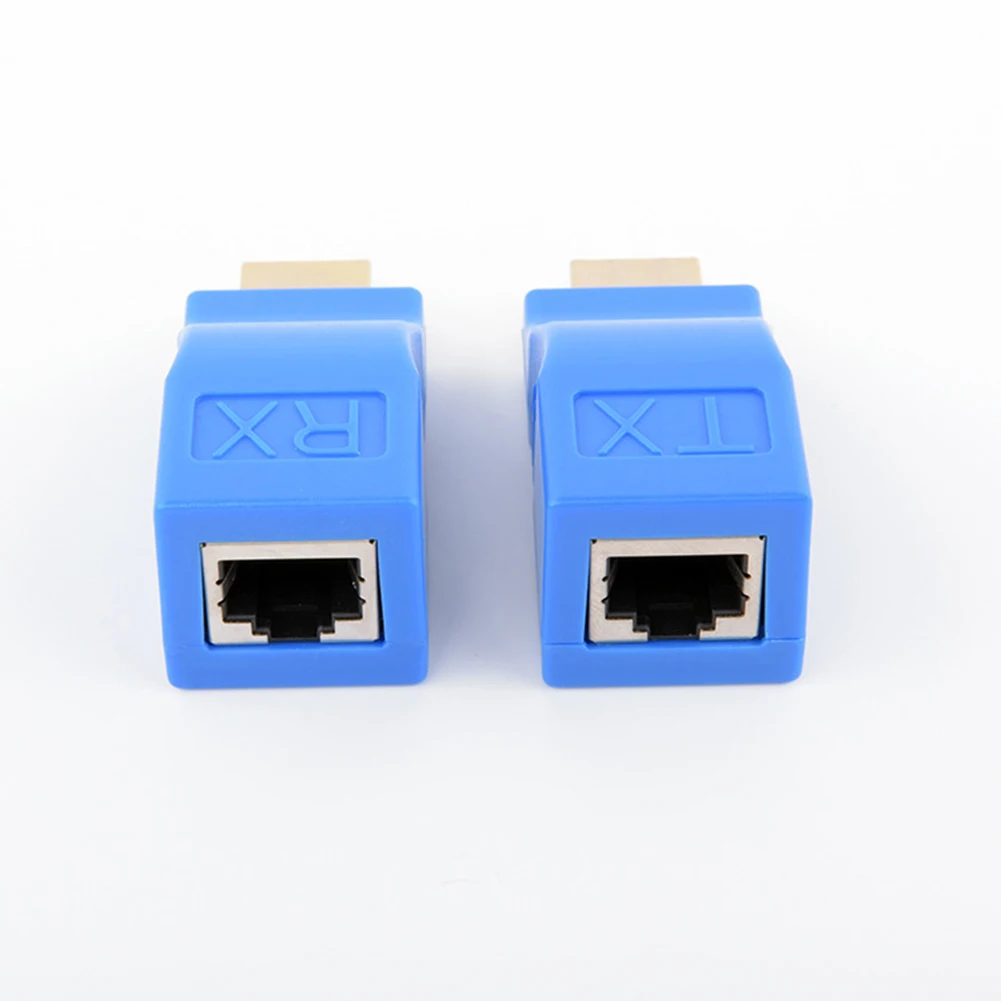2 шт Мини HD 1080P 30m HD 1080P один hdmi-удлинитель, ретранслятор HD 4K 1080P сети Ethernet адаптер