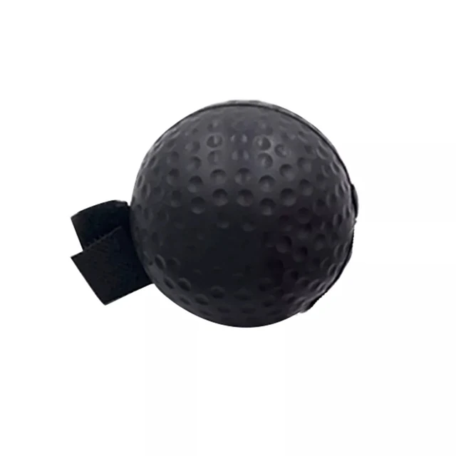 Boxing Speed Ball Head-mounted PU Punch ball MMA Sanda Training Hand Eye Reaction Home Sandbag Fitness Boxing Equipment boxeo only black ball