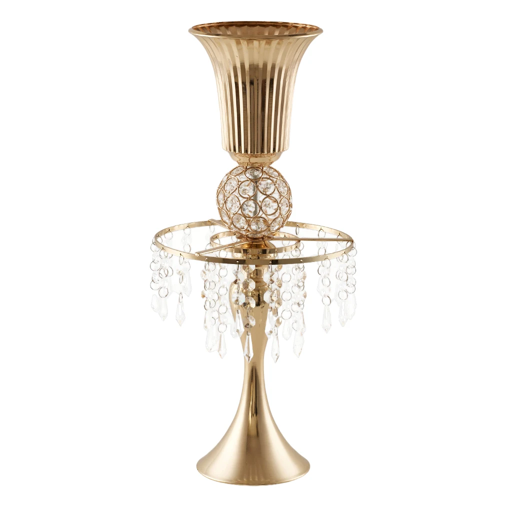 Iron Candle Holder Tabletop Candlestick for Home Desktop Wedding Party Decor