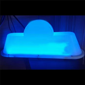 

Saim 37CM DIY Logo Cab Sign Lamp Cigarette lighter Car Top Lights Taxi Driver Sign Strong Magnet Blue Lighing Portable Accessory