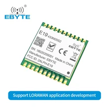 E19-433M20S2 5km de longo alcance 433mhz módulo sem fio do transceptor rf ebyte sx1278 chip lora lorawan placa desenvolvimento spi módulo