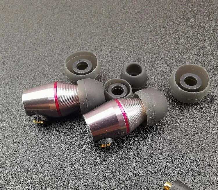 

diy earphone head heavy bass Double moving circle mmcx pluggable without cable