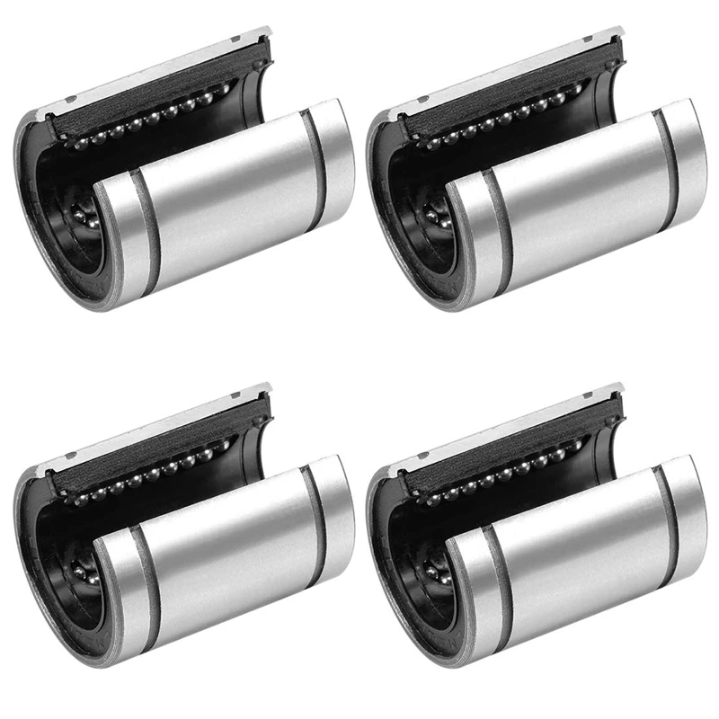 Linear Ball Bearings Open Type, 20mm Bore Dia, 32mm OD, 42mm Length (LM20UUOP Pack of 4