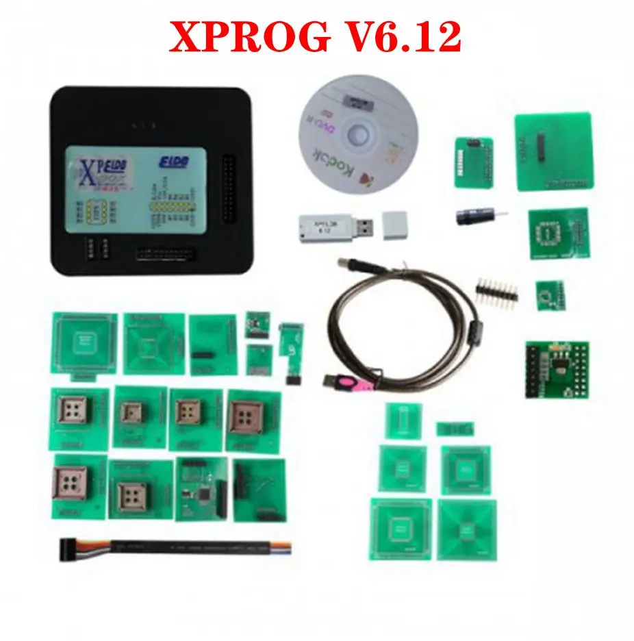 Лучшая цена X Prog-M Xprog m V6.12/V5.55 ECU чип тюнинговый инструмент программист XProgM Box 6,12/5,55 XPROG-M 8 Soic клип ECU программист - Цвет: XPROG V6.12