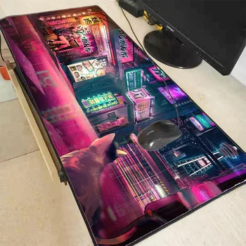 

Mairuige Anime Pink Night Large Size Mouse Pad Anti-slip Natural Rubber PC Computer Gaming Mousepad Desk Mat for LOL Cs Go DOTA2