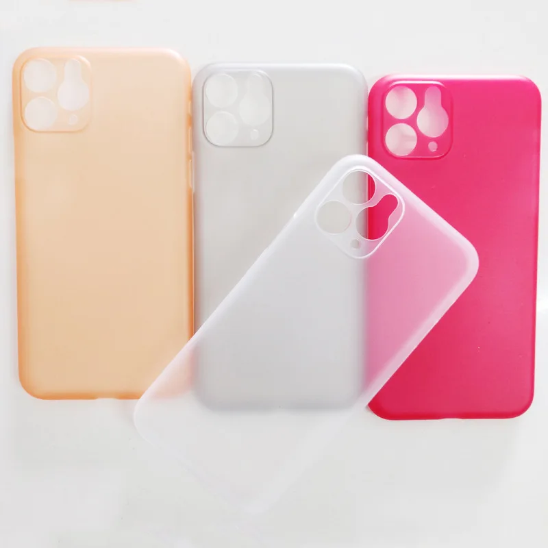 300pcs 10 Candy Colors Ultra-Thin Soft PP Phone