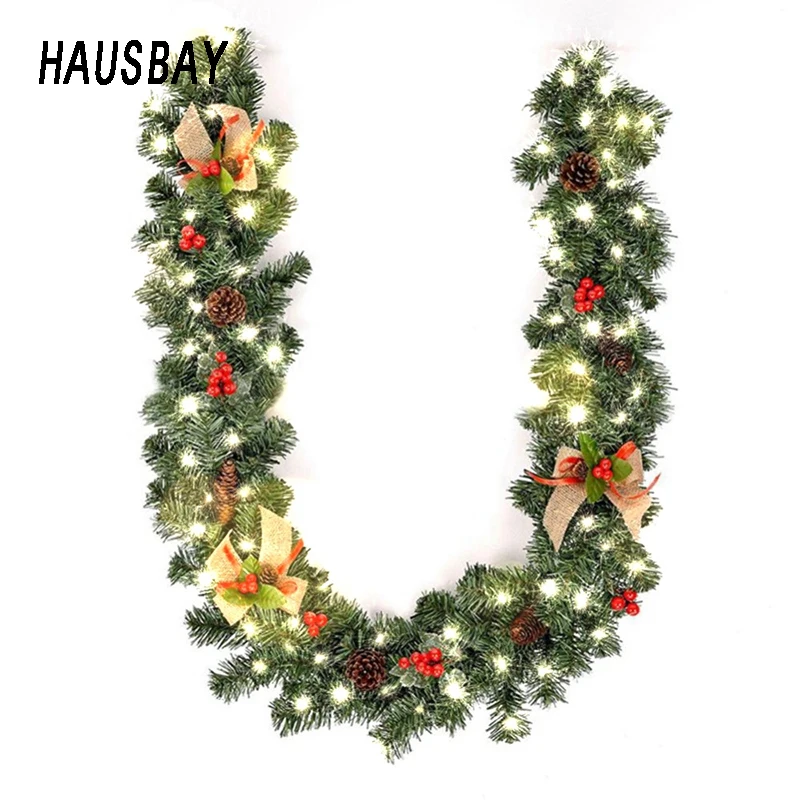 

1.8M Christmas Decoration Bar Christmas Tree Tops Ribbon Garland Ornaments Green Tree Cane Tinsel Party Xmas Party New Year Supplies Christmas decorations for Home X001