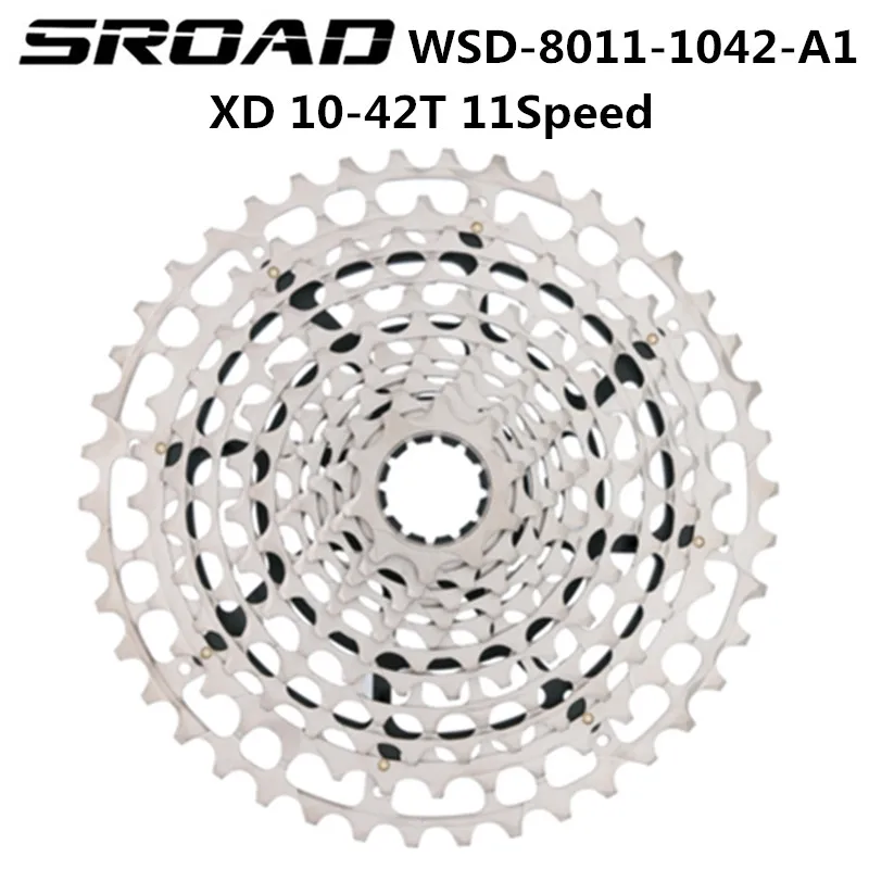 SROAD 11 Скорость MTB велосипедная кассета 10-42T подходит для SRAM XD шестеренка маховик 10-42 11SPD XD Совместимость только подходит XG-1199 бренд