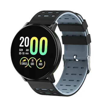 

New 119Plus Smart Fitness Bracelet Band With Measuring Pressure Pulse Meter Sport Activity Tracker Watch Wristband Clock Hours