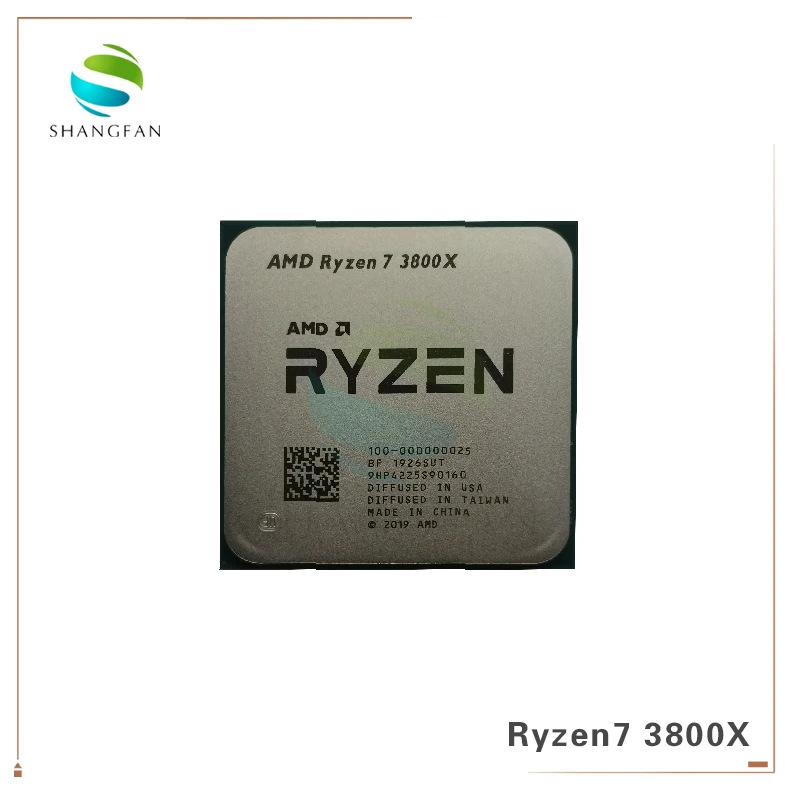 Процессор AMD Ryzen 7 3800X R7 3 9 ГГц нм L3 = 32 м 100 000000025 105 Вт восемь ядер 16 потоков Гнездо