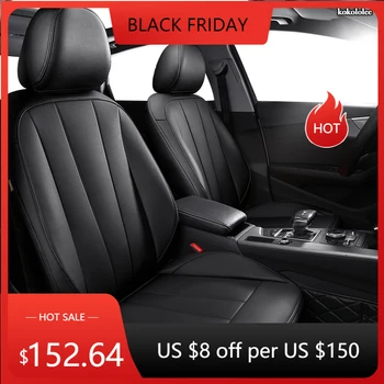 

kokololee Custom Leather car seat cover For Jaguar XJ XF XE E-PACE XFL XEL Automobiles Seat Covers car seats protector