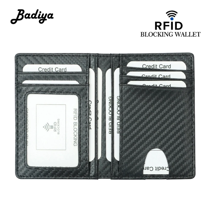 Короткий Мужской кошелек многофункциональный RFID тонкий для монет много карт
