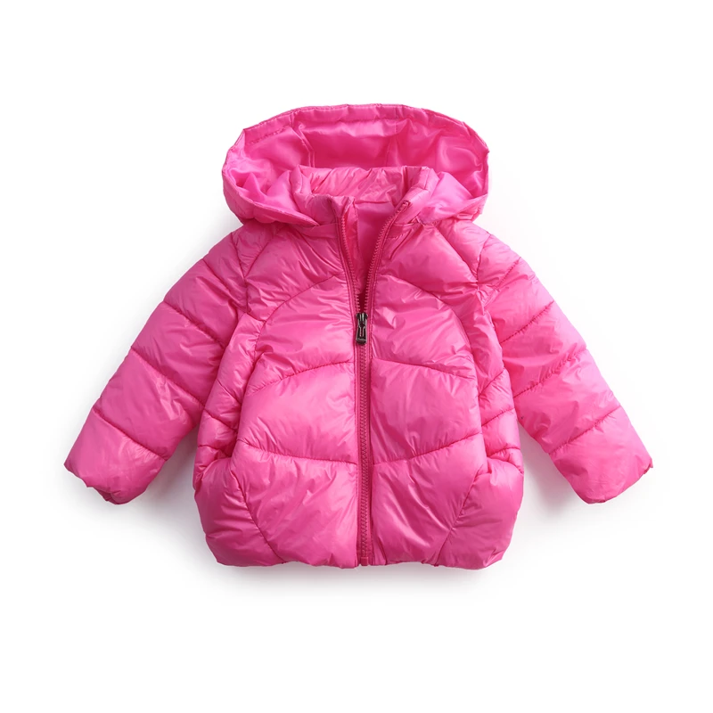 

Children Duck Down Jackets Coats Girls Light Down Feather Jacket Kids Down Hooded Outerwear Coats Autumn Winter