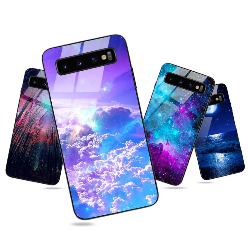 Жесткий пластиковый Чехол из ТПУ тонкий чехол для Samsung Galaxy S10 Plus S10E Lite S9 S8 S7 S6 Edge