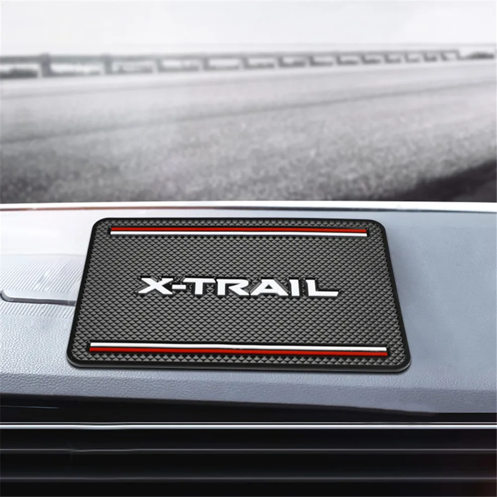 Car Mobile Phone Bracket 1pcs Car Anti Slip Mat Phone Holder non slip Pad Non-Slip Mat For Nissan X-TRAIL XTRAIL T30 T31 T32 Accessories Car Styling