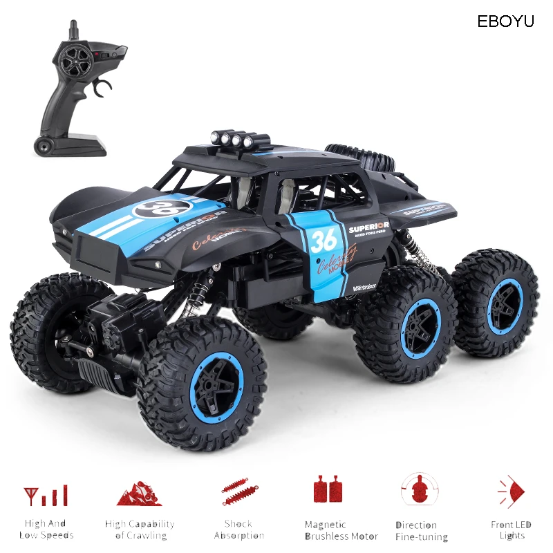 JJRC Q101 RC Truck 2.4Ghz 6WD 1:12 