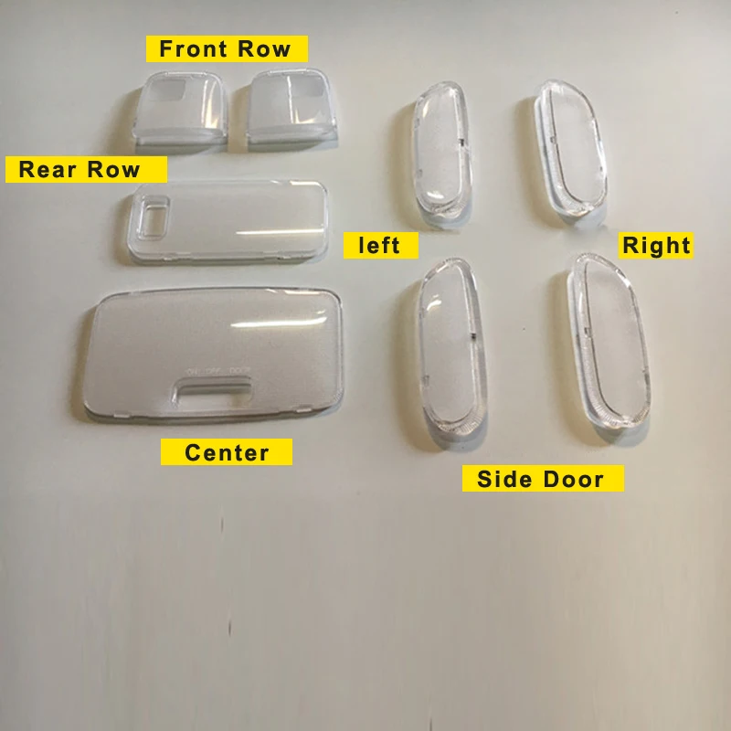 

Для Toyota Prado FJ120 / Lexus GX470 2003-2009 пластиковая Боковая дверь на крышу светильник светодиодный Лампа Абажур крышка комплект Стайлинг автомобиля