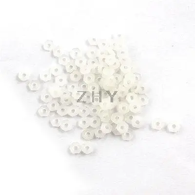 

100 Pcs M2 Female Thread Nylon Hexagonal Threaded Spacer Support for PCB Board