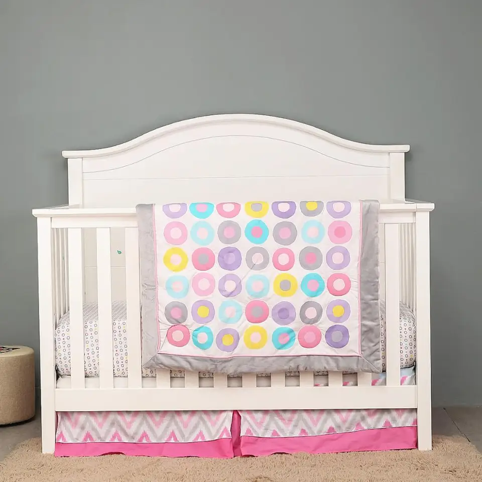 pink nursery bedding sets