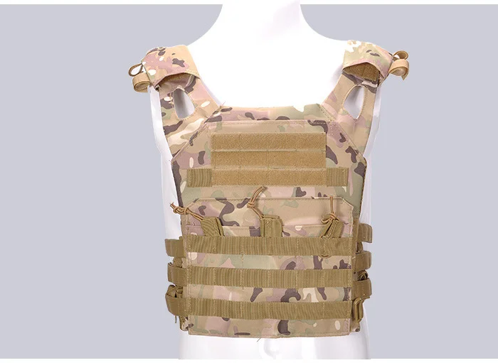 Colete Tatico модульная страйкбол Militar Пейнтбол Veste нейлон камуфляж тактильная боевой военный