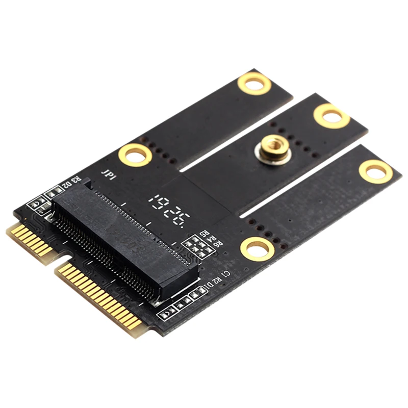 M.2 NGFF к Mini PCI-E(PCIe+ USB) Адаптер для M.2 беспроводной Блютуз Wlan карты Intel AX200 9260 8265 8260 для ноутбука