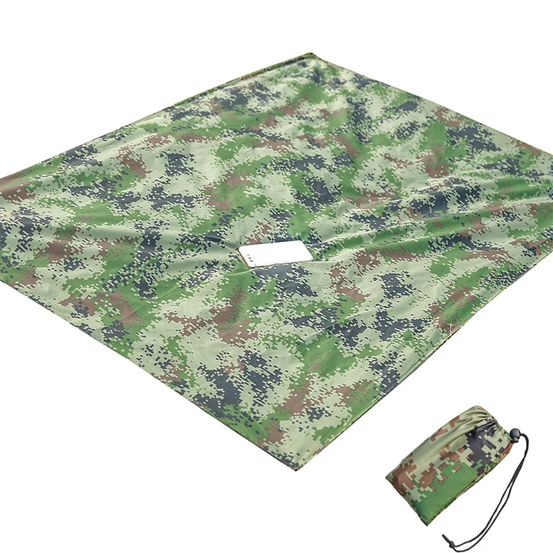

Camping Survival Sun Shelter Outdoor Ultralight Tarp Portable Multifunctional Waterproof Beach Awning Tent Mat Rain Shelter Pad