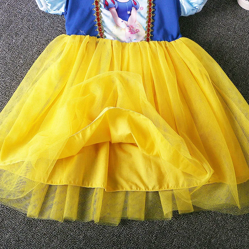 Платье для девочек; рождественские детские платья для девочек; vestido infantil; платье принцессы Белоснежки; fille menina; костюм; элегантные платья для малышей