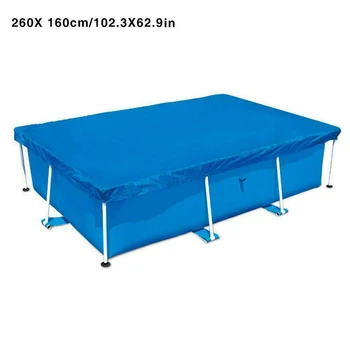 

Family Pool Cover Polyester Blue 1pcs UV resistant Multiple sizes Swimming