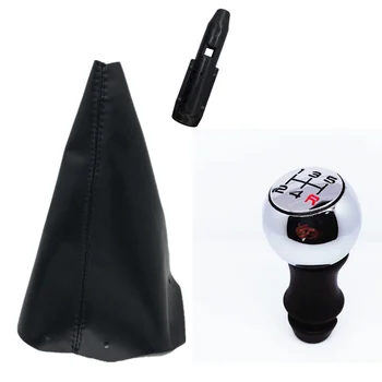 

5 Speed Car MT Gear Shift Knob Lever Shifter Handle Stick For Peugeot 106 107 206 207 301 306 307 308 406 407 2008 3008 C2 C3 C4