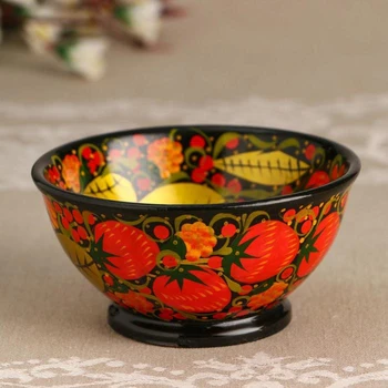

Bowl, 10.5x5.5 cm, khokhloma 5248233