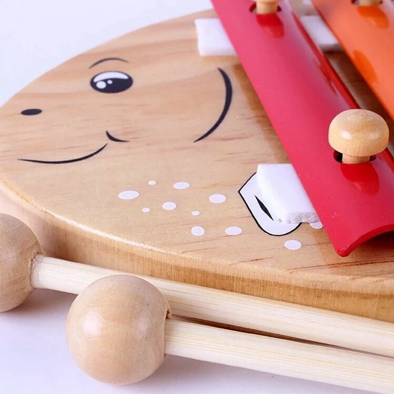 1 Pc Baby Educational Musical Instrument Toy Fish Piano Serinette Cartoon Fishlike Violin Toy Best Gifts For Preschool Kids Stud