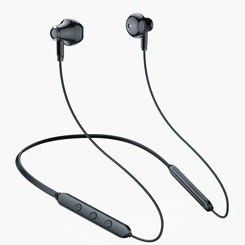 Беспроводные спортивные наушники Bluetooth с креплением на шею для бега магнитным