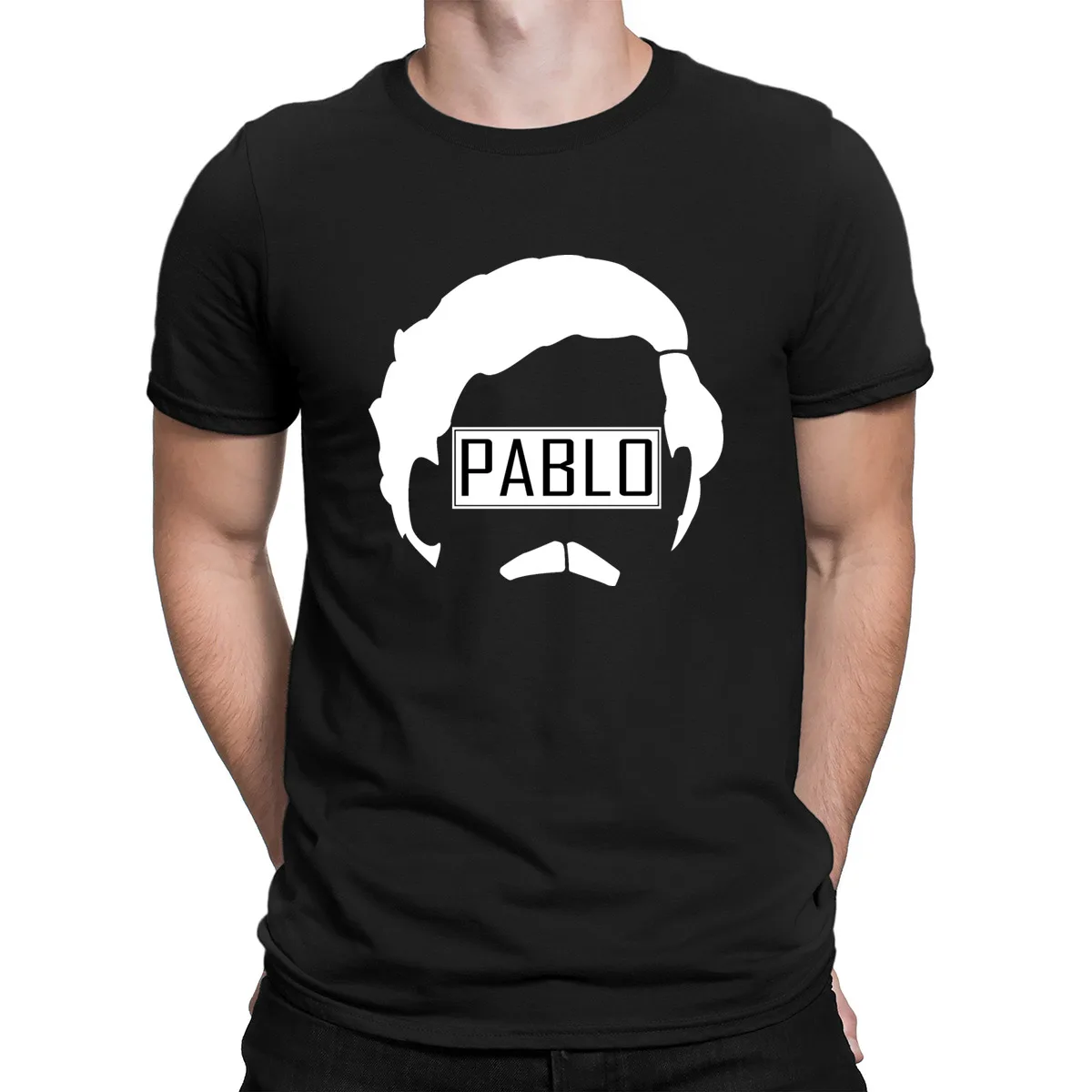 Pablo футболка Escobar футболка Новая графическая печать мужская футболка европейский размер уникальная облегающая летняя