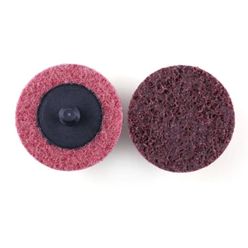 

45Pcs 2" Medium Grit Cleaning Conditioning Roll Lock Surface Sanding Abrasive Discs Cleaning