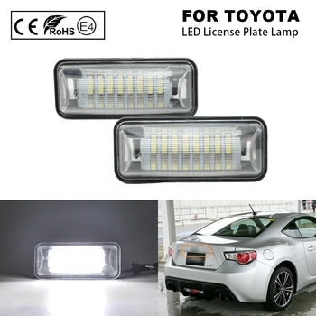 

2pcs LED License Plate Light Number Plate Lamp For Toyota 86/GT86/FT-86 Scion FR-S Subaru BRZ Impreza WRX/WRX Legacy Crosstrek