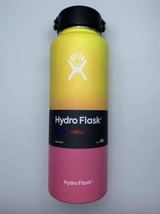 Разноцветные 18 унций/32 унций/40 унций H-y-d-r-o F-l-a-s-k с широким горлом изолированные бутылки для воды с гибкими крышками без BPA логотип - Цвет: MIX1