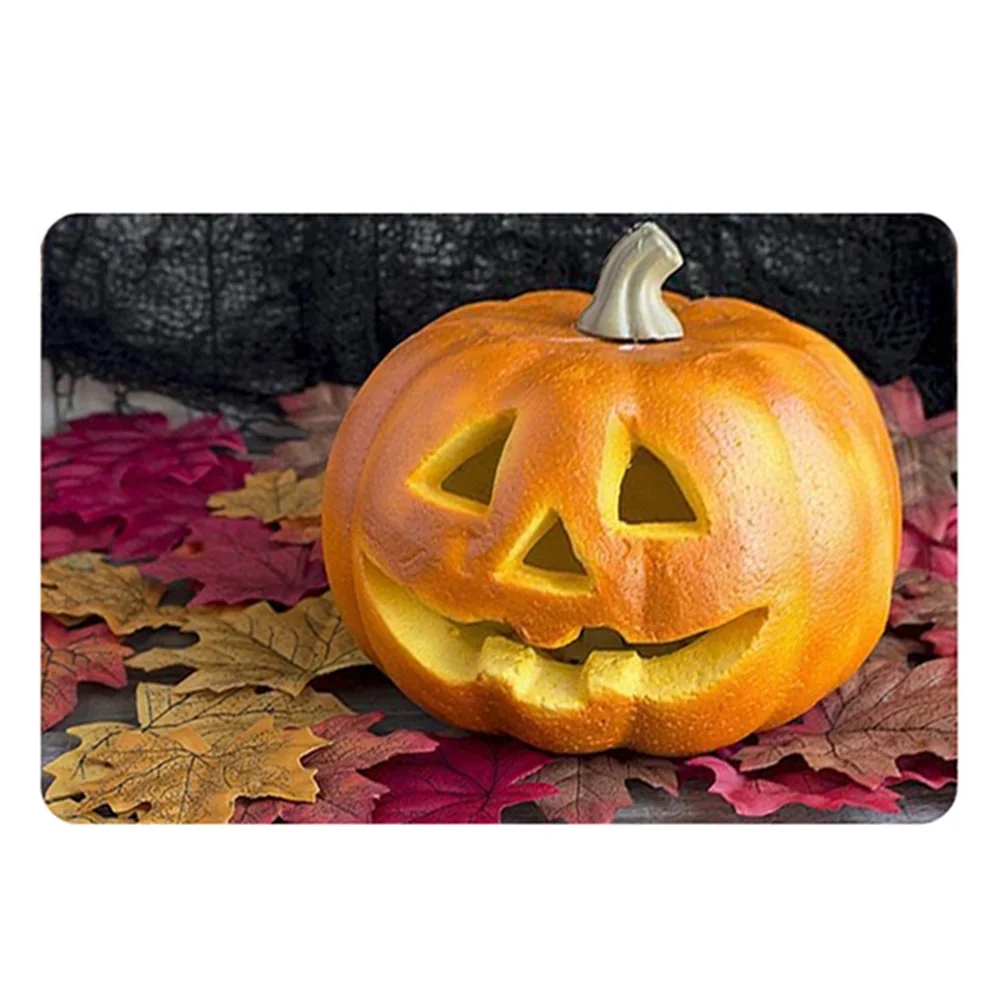 Хэллоуин ковер сцена реквизит для обустройства Печатный коврик, напольный ковер для дверной проем кухня ванная комната LE66 - Цвет: E