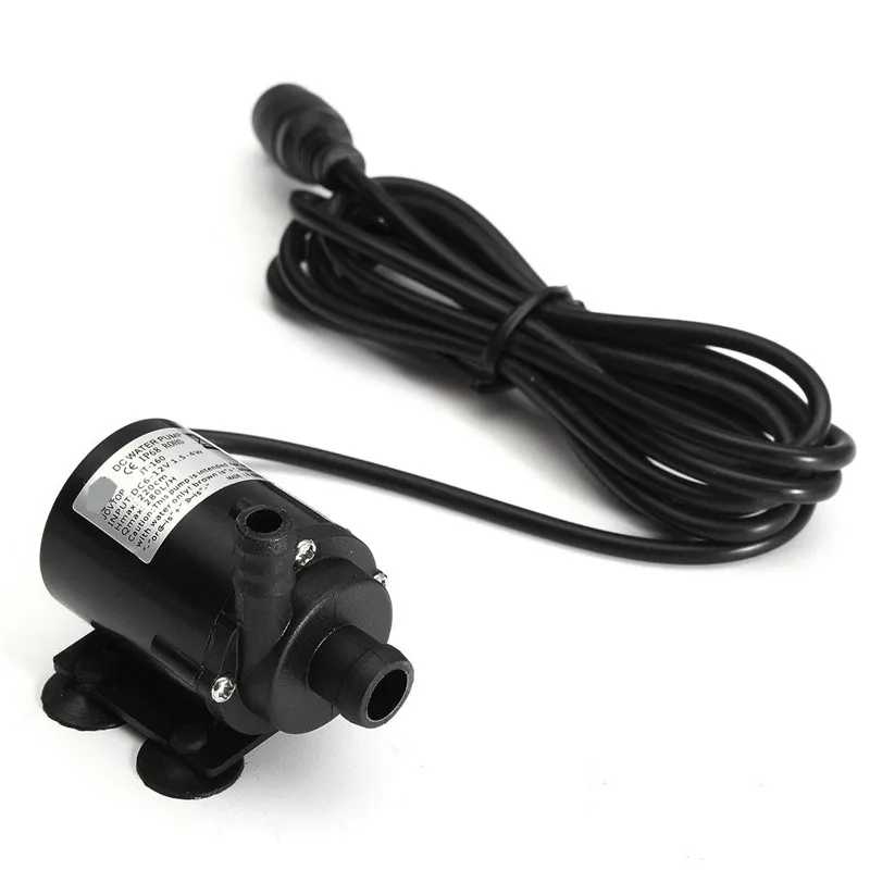 6V 12V DC бесщеточный маленький водяной насос миниатюрный бесщёточный электродвигатель водяной насос высокого давления, сделай сам, комплектующие для насоса инструменты 1,8 м 280L/H водяной насос