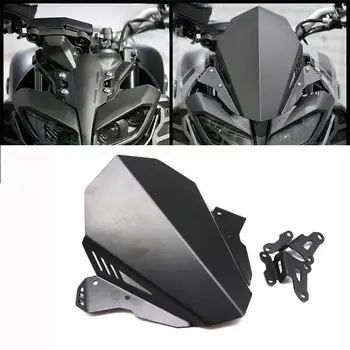 

Dragonpad Motorcycle Headlight Windshield Windscreen For YAMAHA MT-09 MT09 17-20