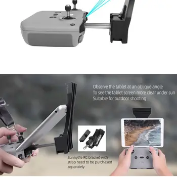 

2020 New Drone Remote Control Mount Tablet Extended Bracket Holder Stand Cradle for D-JI Mavic Air 2 Accessories High Quality