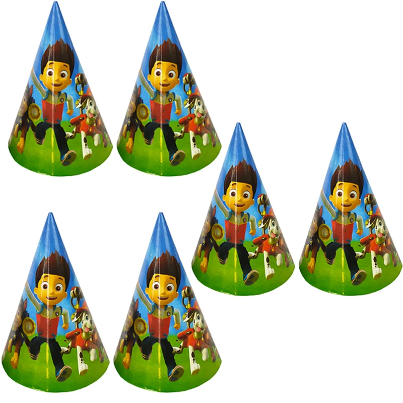Paw Patrol Birthday Party Balloons Toy Birthday Banner For Kids Boys Girls Party Decoration Paper Cup Plate Tableware Supplies