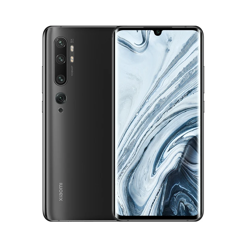 Глобальная версия Xiaomi Mi Note 10 6GB 128GB 108MP Penta камера Смартфон Snapdragon 730G 5260mAh Большая 30W быстрая зарядка